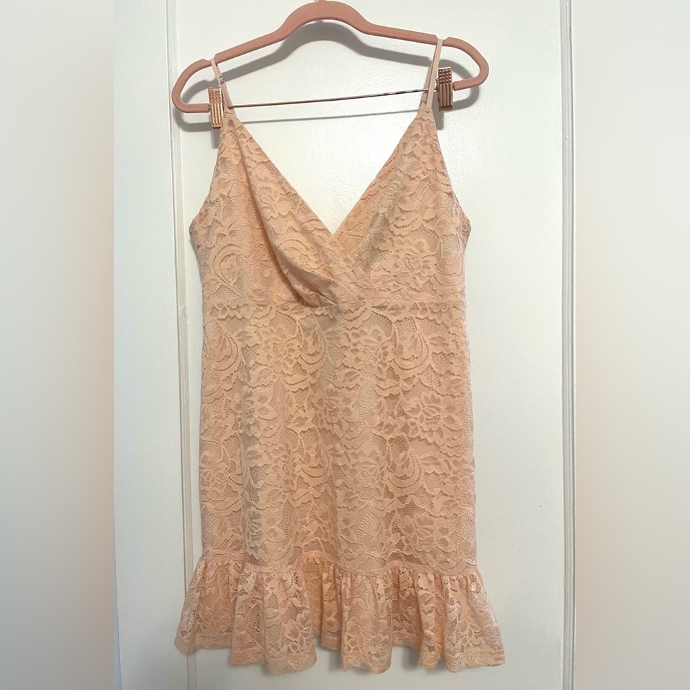 Lace Pink Dress